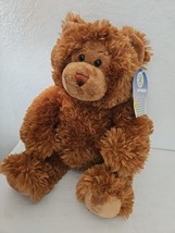 Build A Bear Shaggy Brown Teddy Bear Stuffed  Plush Animal Toy Vintage  18” - £13.22 GBP
