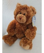 Build A Bear Shaggy Brown Teddy Bear Stuffed  Plush Animal Toy Vintage  18” - £13.20 GBP