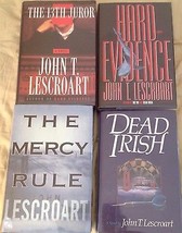 Book Lot by John T. Lescroart (ALL SIGNED) 4 BOOKS: DEAD IRISH, HARD EVI... - £215.12 GBP