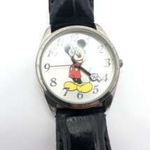 Disney Mickey Mouse Watch SilverTone With Cute Mickey Movable Arms New &amp;... - £7.43 GBP