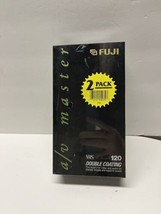 FUJI T-120 A/V Master  double coatings VHS Video Cassette Tapes 2 Pack - $14.84