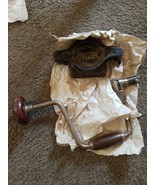 Antique VTG LOT o Tire Accessories Wood Handle Crack Wrench &amp; Vulcanizer... - $866.52 MXN