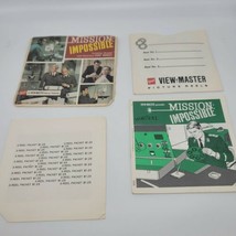 1968 VIEW-MASTER Packet MISSION IMPOSSIBLE TV Series Complete w/ Booklet - £14.11 GBP