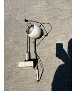 Mid Century 1960s era  Articulating Black &amp; Chrome Orb Eyeball Desk Lamp... - $81.22 CAD
