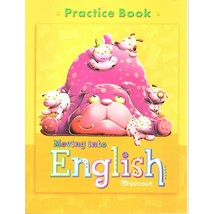 Harcourt Moving Into English Practice Book Grade 1 Student Edition New - $7.52