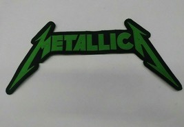 Metallica BACK Patch Green on Black Embroidered High Quality Made in USA - £11.04 GBP