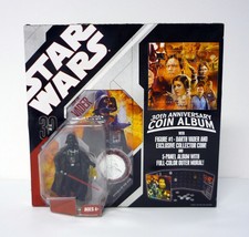Star Wars 30th Anniversary Coin Album w/Darth Vader Action Figure + Coin 2006 - £19.46 GBP