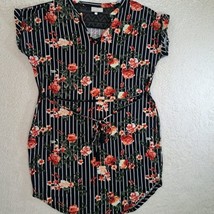 Bobbie Brooks Ladies Floral Blouse Tunic Sz XL - £9.33 GBP