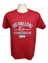 The College of Westchester 1915 Adult Small Burgundy TShirt - £16.23 GBP