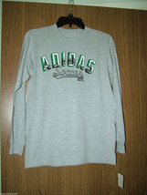 ADIDAS Youth Boy Athletic, L/Sleeves, Cotton Tee, Grey Color.Sz Large(14/16)NWT - £14.50 GBP