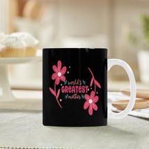 Ceramic Mug – 11 oz – Mother&#39;s Day Gift - Greatest Black Coffee Mug - £10.76 GBP