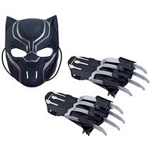 Black Panther Warrior Pack Mask Claws Role Play Toy Kids Pretend Toys Avengers - £42.32 GBP
