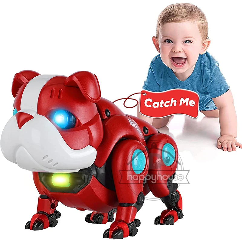 Baby Musical Toys Electronic Walking Moving Mecha Dog for Kids Interactive Toys - £17.01 GBP+