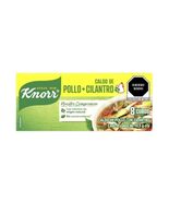 3X KNORR CHICKEN AND CILANTRO SEASONING ( POLLO Y CILANTRO ) 3 OF 8 CUBE... - $20.78