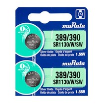 Murata 389/390 Battery SR1130/W/SW 1.55V Silver Oxide Watch Button Cell ... - £3.37 GBP+