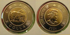 2004 Canada Two Dollar $2.00 Twoonie Specimen Proof - £6.55 GBP