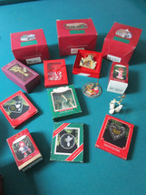 Christmas Hallmark Ornaments Keepsake New And Lightly Used 14 Units Lot ^^ - £45.88 GBP