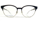 Tommy Hilfiger TH 1359 K20 Brille Rahmen Blau Silber Rund - $55.73