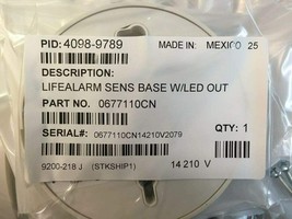 SIMPLEX 4098-9789 LIFEALARM ANALOG ADDRESSABLE DETECTOR BASE - $407.01 MXN