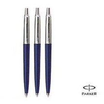 Parker Classic Jotter CT Ball Point Pen, 3 Blue Medium Tip,free ship world - $21.19