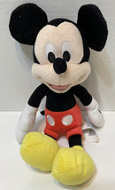Disney Plush Mickey Mouse Stuffed Animal Lovey Security 9 inches - £8.48 GBP