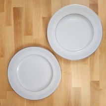 Bluedale Salad Plate Set of 2 by Fine China of Japan 7 5/8&quot; 20cm Dinnerw... - $18.99