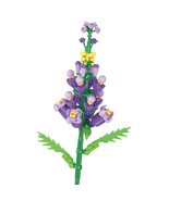 DIY lavender flower buliding blocks assemble toy - $16.45 CAD
