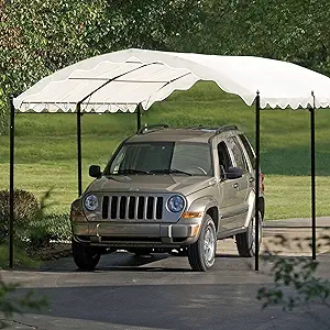 Merax 13&#39;x10&#39; Heavy Duty Carport, Outdoor Car Canopy Garage Tent, Patio ... - $322.99