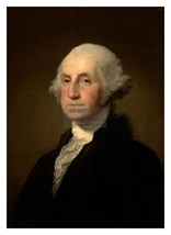 George Washington 1ST President Of The United States Portrait 5X7 Photo Reprint - £6.65 GBP