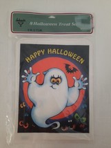 VTG Hallmark Ambassador Paper Halloween Ghost Bat Treat Bags Sacks 8 Bags NIP - £10.24 GBP