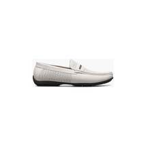 Stacy Adams Corby Saddle Slip On Walking Shoes White  25513-100 image 8