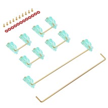 V2 Pcb Mount Screw In Stabilizers, Miami Vice Teal Mvt Keyboard Stabilizers With - £30.50 GBP