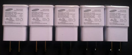 Lot of 5! Samsung OEM Chargers (2A) - Galaxy Note 2, 3, S5, S4 - £15.60 GBP