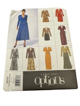 Vogue Sewing Pattern 2074 Easy Options Misses Wrap Top Skirt Sz 8-12 Uncut - $6.99