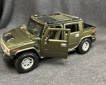 MAISTO - HUMMER H2 4X4 SUV (BLACK) - 1/18 DIECAST - For Parts Or Repair - $29.65