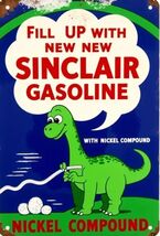 Sinclair  Retro Vintage Gas Gasoline Oil Sign 8x12 inches Station n - $34.84 CAD