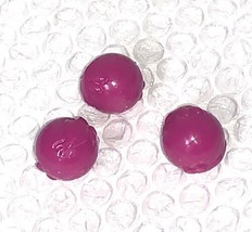 Piranha Panic Game 2005 2008 Mattel Set Of 3 Purple Fish Marbles - $7.49