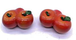 Tomato Cabinet Drawer Knobs Novelty Fruit Food Red Figural Vintage Lot 3 - $29.63