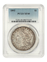 1893 $1 PCGS XF40 - $611.10