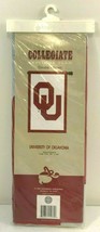 University of Oklahoma NCAA Double Sided Applique House Flag NEW - £11.79 GBP