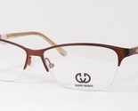 GERRY WEBER GW 1115 C3 Mat Bronze / Orange Lunettes Uniques 56-14-135 (N... - $1,150.50 MXN