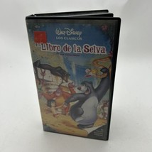 Walt Disney Los Clasicos &quot;El Libro De La Selva&quot; The Jungle Book Spanish VHS Tape - £17.24 GBP