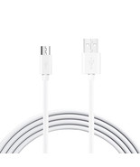 Reiko 3.3FT PVC Material Micro USB 3.0 Data Cable In White And Simple Pa... - $82.04 CAD