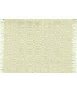 Artisan Handwoven Dollhouse Rug 4&quot;x6&quot; Natural #19, Silk on Cotton - £24.32 GBP