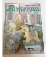 Leisure Arts Just Baby Boutiques in Plastic Canvas Leaflet 1528 5 Designs - £3.17 GBP