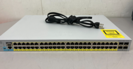 Cisco | WS-C2960L-48PS-LL | 48-Port Gigabit PoE Network Switch w/Power Cord - $99.90