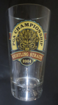 PGA Championship Whistling Straits 2004 Pint Beer GLASS 16oz Golf ball o... - $14.36
