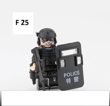 Swat Police Minifigure - Custom Figure - £4.03 GBP