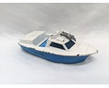 Vintage 1976 Matchbox Superfast Police Lander Toy Boat 3&quot; - $35.63