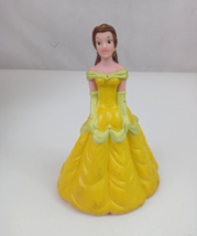 Vintage 1992 Disney Beauty And The Beast Belle 6.5&quot; Hand Puppet Pizza Hut Toy - £7.63 GBP